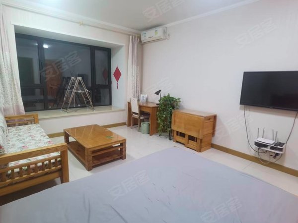 大连旅顺口世界和平公园华发新城华发新城公寓一室精装修家具家电齐全拎包入住有空调有无线网南向出租房源真实图片