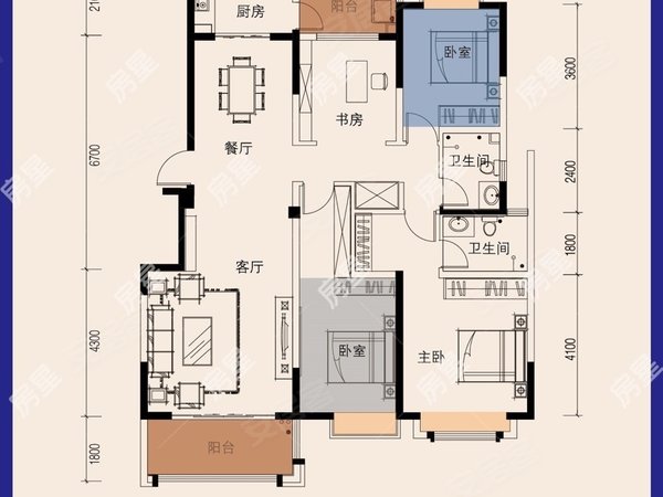 昆明西山大商汇筑友双河湾博雅苑新出!急租!南北通透!一梯两户洋房!
