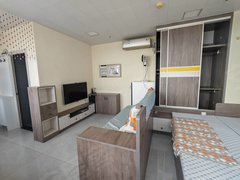 莱芜莱城信誉楼颐高公寓精装1000元可月付拎包即住出租房源真实图片