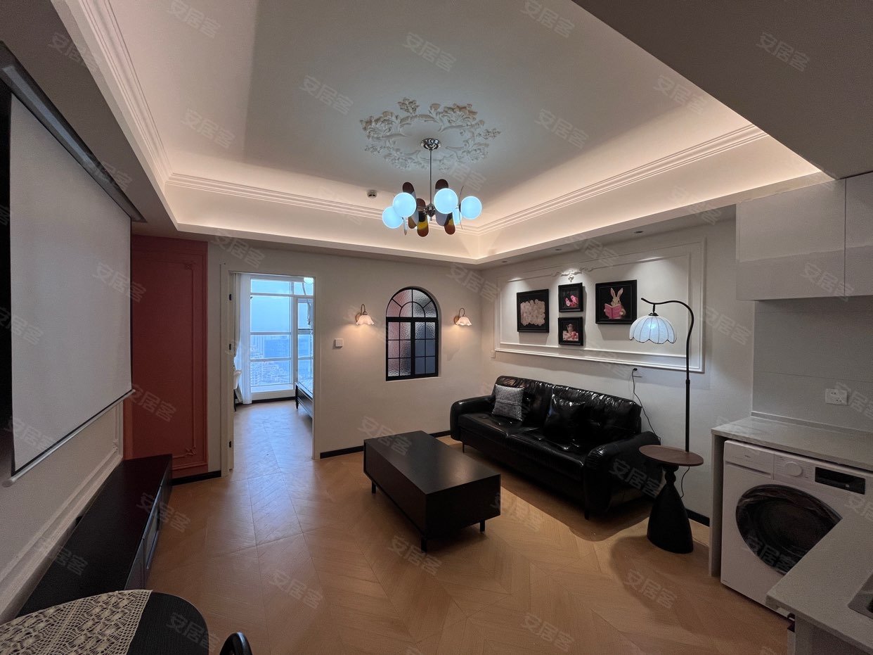 实拍实价！天上不会！IFS国金中心轻奢法式风格一室一厅