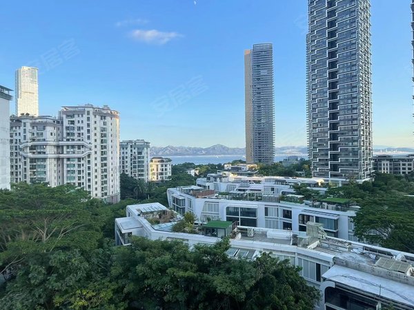 深圳南山蛇口双玺时光道海上世界双玺花园 88平豪装海景两房全齐出租