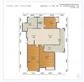 海悦城3室2厅2卫130㎡南北132万