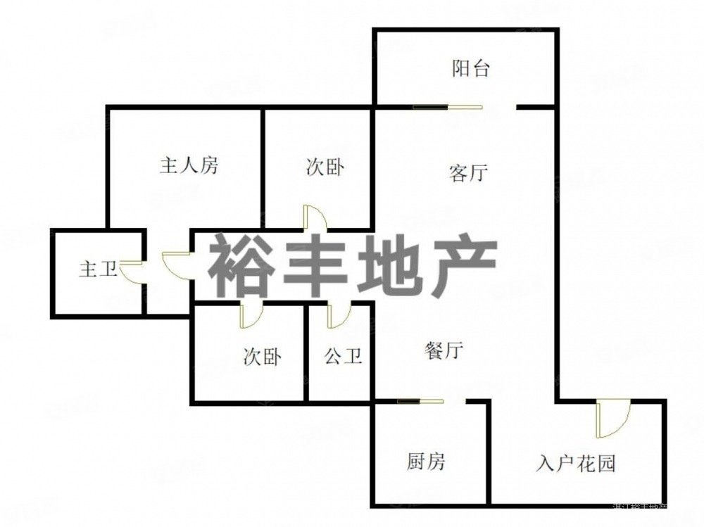 吴川第一城3室2厅2卫97.23㎡东北47万