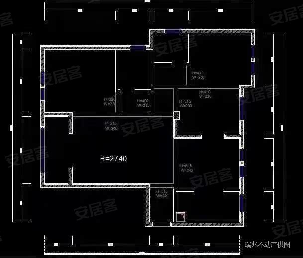 曲水兰庭3室2厅2卫127㎡南北68万