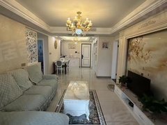 绍兴诸暨诸暨市区大润发对面紫晶首府19楼，三室两厅两卫，有车位，自住精装修出租房源真实图片