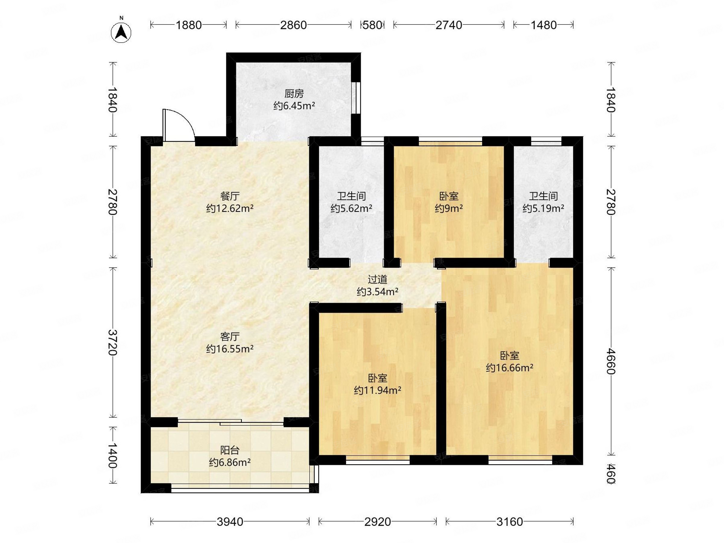 万达地铁口旁 随园金麟府 楼层好 采光好 随时看房