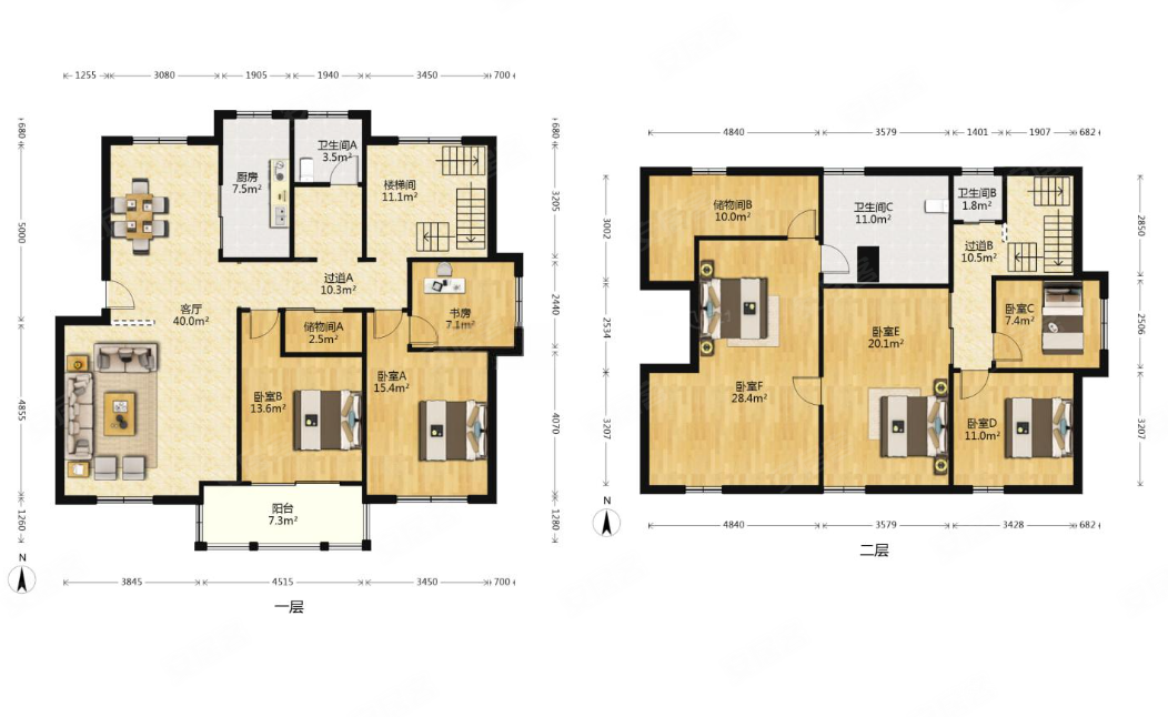 广厦天都城天湖苑 板楼 高楼层采光充足 临地铁 南北通透