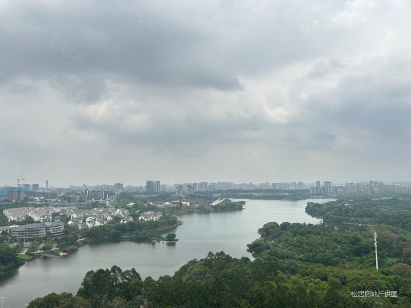 锦绣山河四期观园  大5房俯瞰整个松山湖大湖急售(抛)