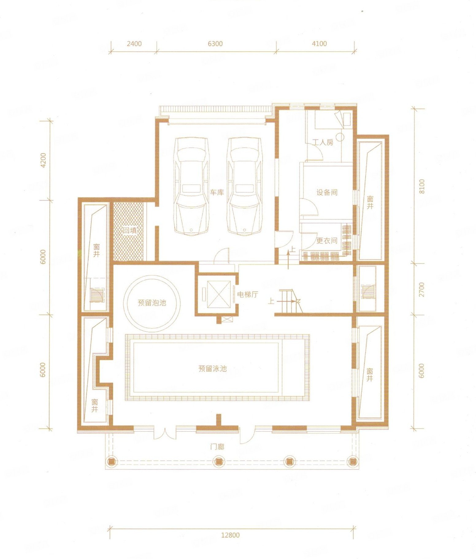 润泽御府4室3厅5卫632㎡南北6499万