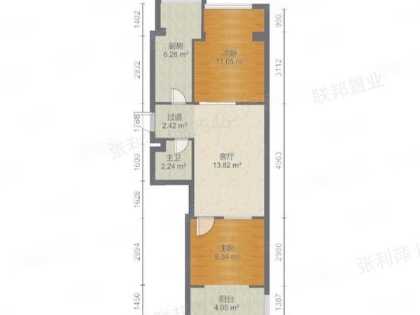 包头东河工业路矿机小区房源采光好，南北通透，业主诚意出出租房源真实图片