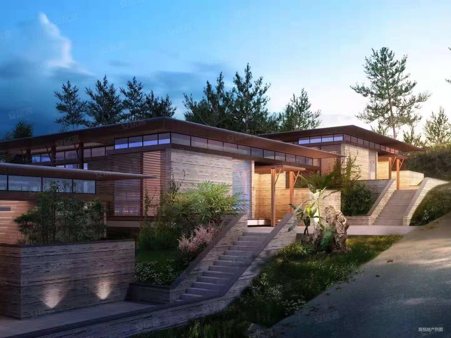 蓝城山顶豪墅,俯瞰莫干山,3房豪装拎包即住,郡安里可民宿!