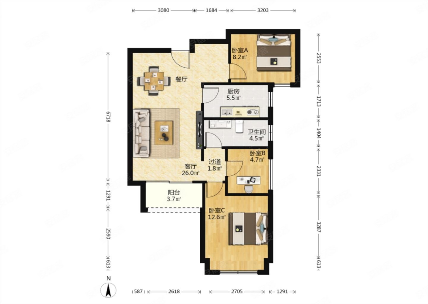 华远海蓝城六期