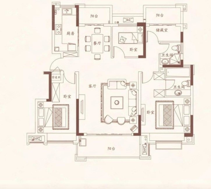 鸿旭豪苑二手房,1088万,3室2厅,2卫,128.52平米-上海安居客