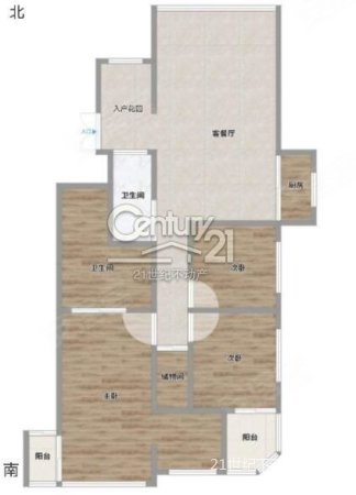 中瑞曼哈顿4室2厅2卫176.58㎡南北616万