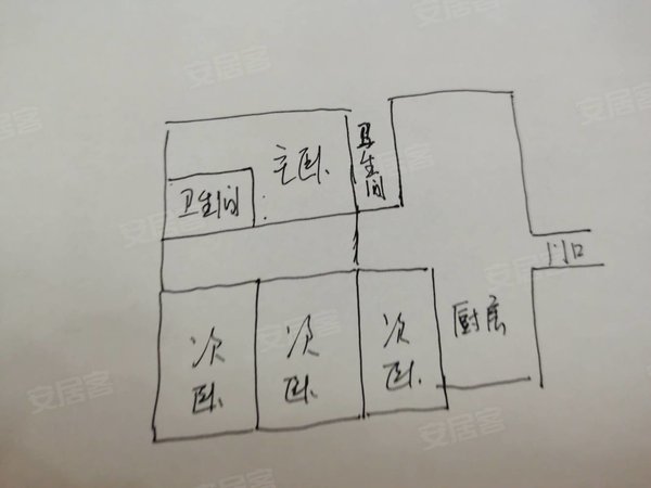 榆林榆阳阳光广场赛维利亚赛维利亚两室主卧出租出租房源真实图片