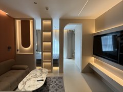 宜兴新街新街中心环科园，氿街旁，桔子公寓，一室一厅，奶油风，设施齐全，包满意出租房源真实图片