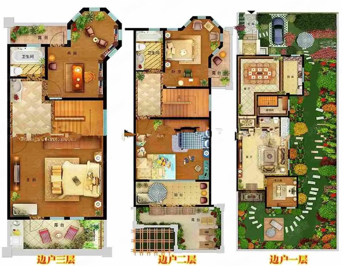 湖畔现代城二区别墅