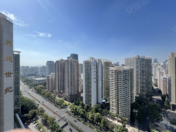 深圳福田皇岗皇庭世纪福田中心区附近 好停车 花园社区 3室2厅2卫