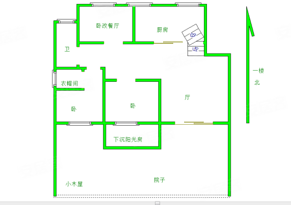 红状元小区6室3厅4卫259.4㎡南650万