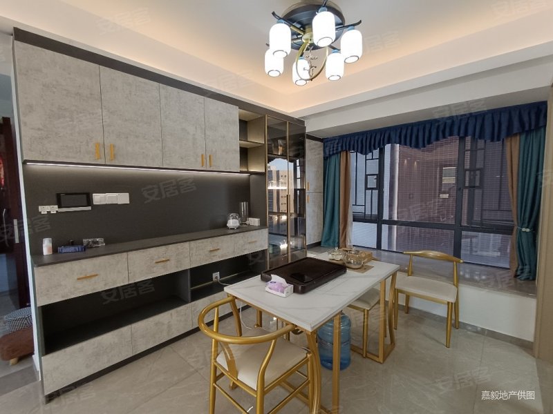 江海怡景湾南北通透精装可拎包入住板楼高楼层视野无遮挡