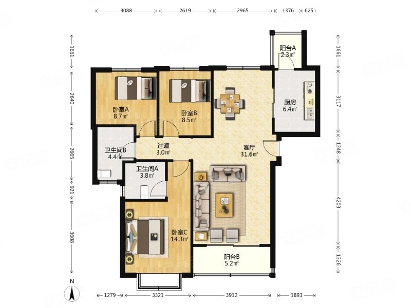 可直接入住工作调动着急出售金碧新城一期印象济南