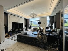 深圳罗湖莲塘京基云景梧桐别墅，随时看房，业主首租，带车位，全新装修出租房源真实图片