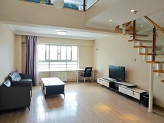 银川兴庆新一中清苑领寓精装复式两室，医科大附属医院旁，可短租月付随时可看房出租房源真实图片