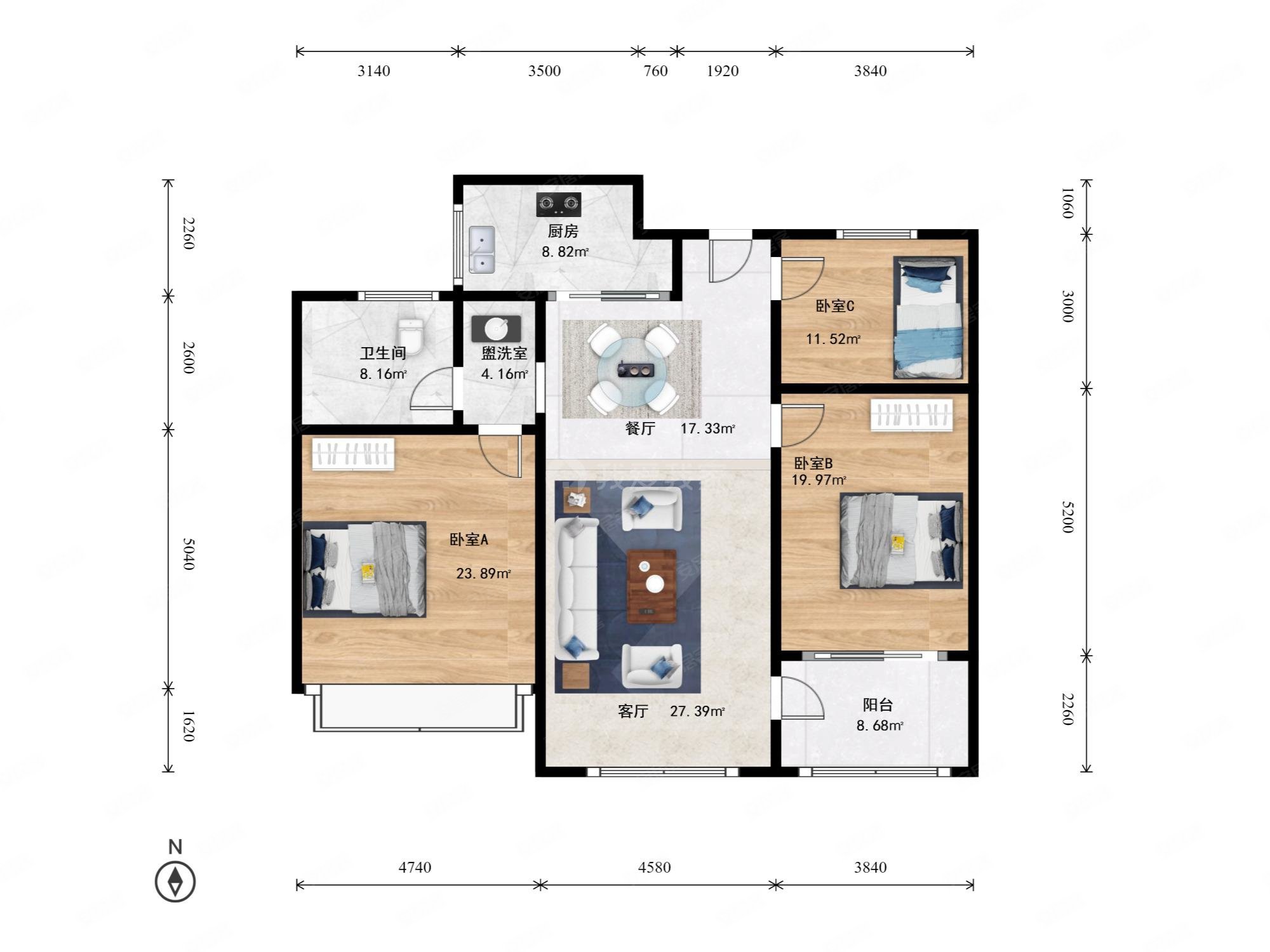 大城小院公寓住宅