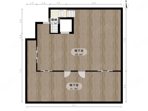 远洋天著春秋(二期别墅)5室2厅5卫325.22㎡南北3200万