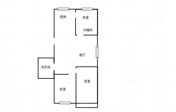 西文化生活小区3室1厅1卫89㎡南北56.8万