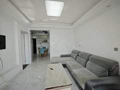 盐城盐都麦德龙南一中，聚龙湖旁金色蓝庭精装2房，拎包即住出租房源真实图片