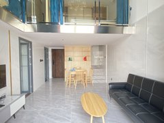 肇庆端州城西和熙公寓复式2房装修非常新净 密码看房出租房源真实图片