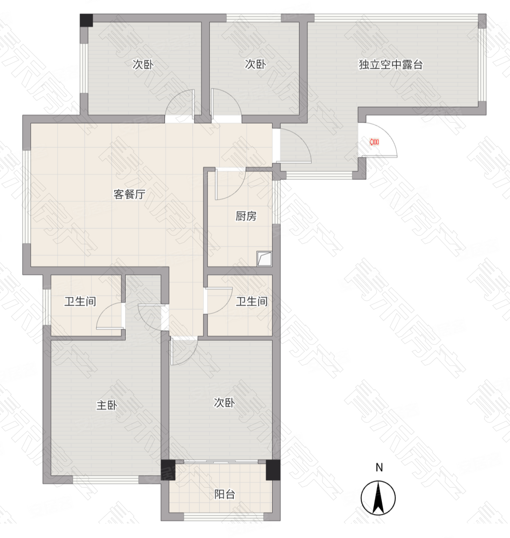 必看好房,价能大刀房东诚意卖!龙泉湾一期小高层4室2卫精装