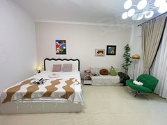 泉州丰泽城东中骏世界城 精装奶油风1室1厅1卫 配套齐全直接拎包入住出租房源真实图片