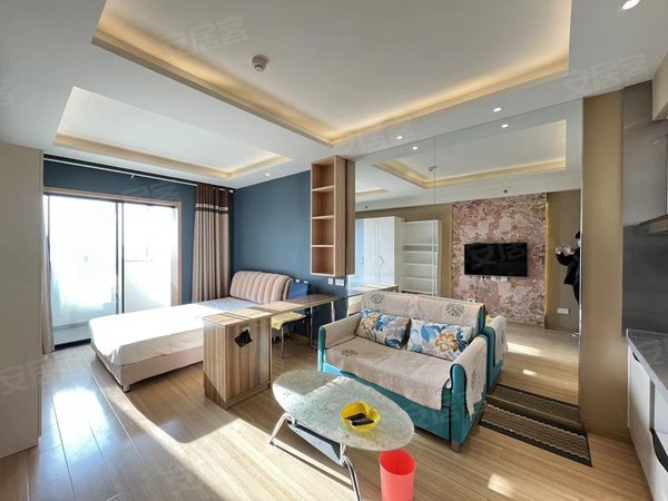 银川金凤正源北街建发大阅城大阅城公寓 可短租月付 家具家电全 采光