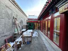 北京西城虎坊桥实景拍 东四新出中式四合院 320平 精装修出租房源真实图片