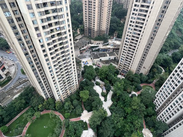 重庆江北江北嘴紫御江山熙岸江北嘴品质小区,紫御江山轻奢大两室,拎包