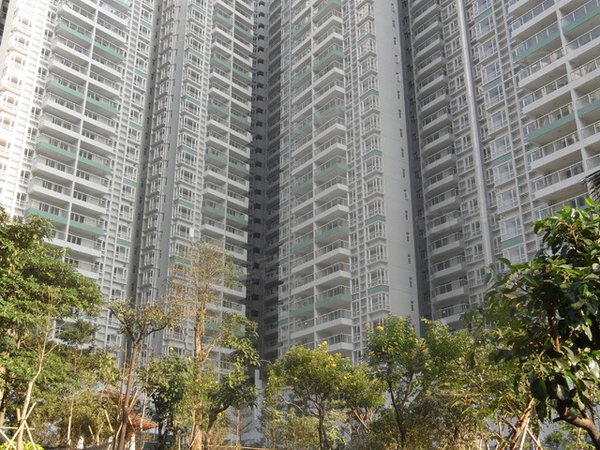 广州海珠昌岗翠城花园翠城花园 越秀物业帮租 南向高层2房 厨房灶台可