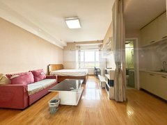 银川金凤正源北街只租一个月！悦海新天地45平米公寓！没有暖气费！看清楚咨询出租房源真实图片