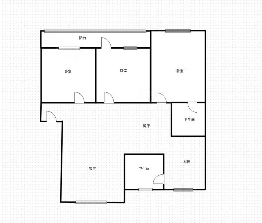 广西质量技术监督局生活小区3室2厅2卫123.15㎡南北95万