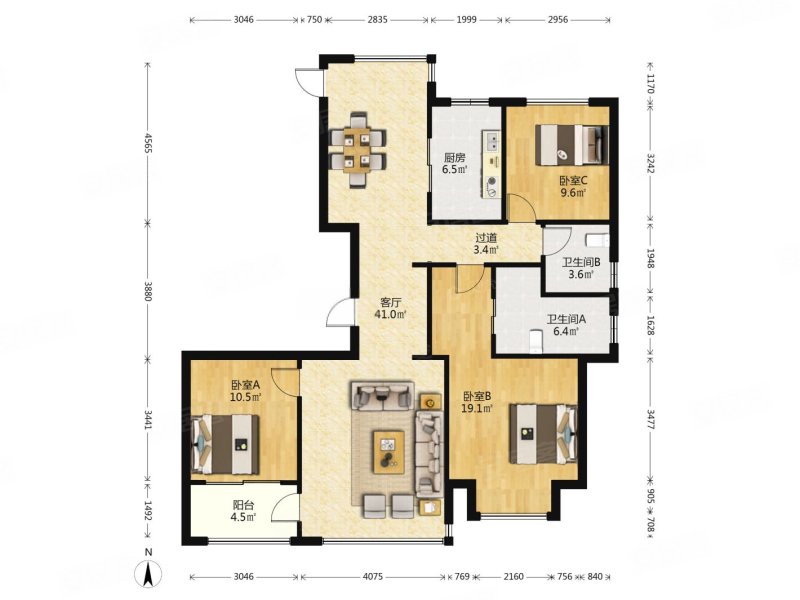 南京房产网>南京二手房>建邺二手房>奥南二手房>河西金茂府>800_600