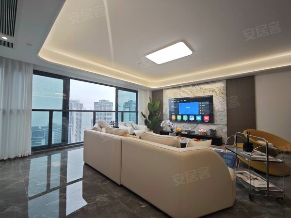 【多图】长嘉汇朗峯(北区),弹子石租房,新出中央空调带地暖 新风系统 停车免 专做长嘉汇 多套可选,南岸租房-重庆58安居客