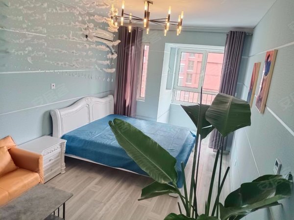 天津河西梅江津铁美苑津铁美苑精装修一室家电齐全目前有租户真房子