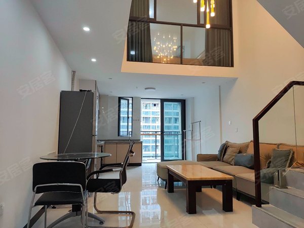 广州南沙金洲敏捷尚品国际华汇国际附近 敏捷尚品复式loft两房 拎包