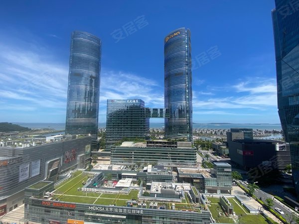 厦门思明会展中心海峡国际社区(二期)全新精装未入住,看海,朝南2房,边