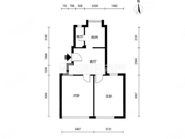 福州台江中亭街怡丰小区上下杭中亭街旁,怡丰花园2房3楼,居家2300出租