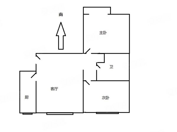 北京朝阳东坝坝鑫家园坝鑫物业直租,坝鑫家园小区,精装2居,高楼层无