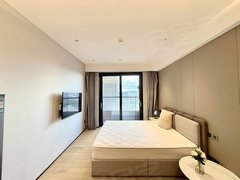 深圳福田下沙中洲滨海商业中心36平豪华装修酒店式公寓 民水民电拎包入住出租房源真实图片