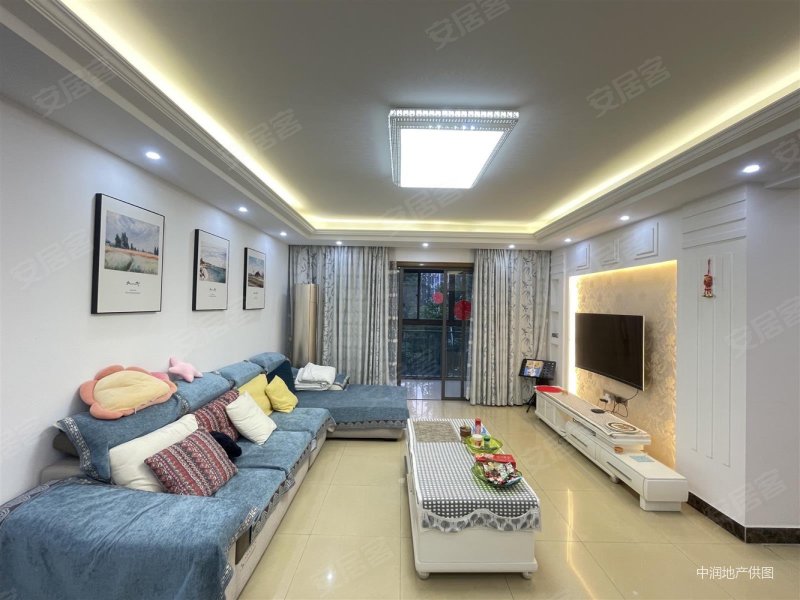 京华城旁 房源新港名城花园婚装3房电梯房 急售单价9千多保真