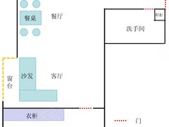 青岛市北信息城普吉新区 2室1厅1卫出租房源真实图片